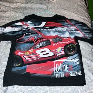 Men’s Racing Graphic T-Shirt - Black and Reddal